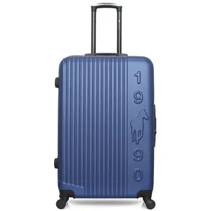 Valise - GENTLEMAN FARMER - LIAM - Grand format - 4 roues - 75 cm - Marine pas cher