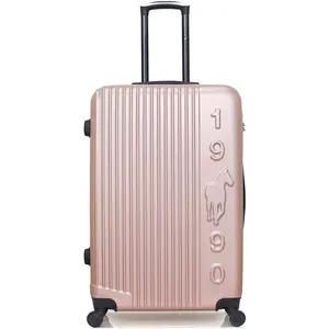 GENTLEMAN FARMER - Valise Cabine LIAM 55 cm 4 Roues - rose pas cher