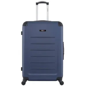 BLUESTAR - Valise Grand Format OPERA 75 cm 4 Roues - bleu pas cher