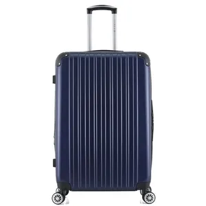 Valise Grand Format - WAVE PARIS - DENALI - Bleu - Rigide - Cadenas TS... pas cher