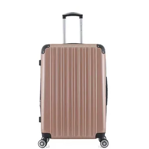 Valise - WAVE PARIS - DENALI - Grand format - 4 roues - 75 cm - Rose doré pas cher