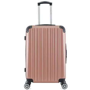 WAVE PARIS - Valise Weekend DENALI 65 cm 4 Roues - rose pas cher