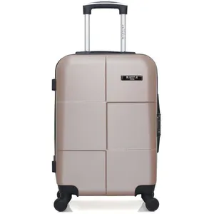 BLUESTAR - Valise Cabine MIAMI 55 cm 4 Roues - rose pas cher