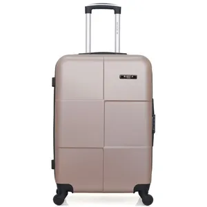 Valise - BLUESTAR - MIAMI - Weekend - 4 roues - 65 cm - Rose doré pas cher