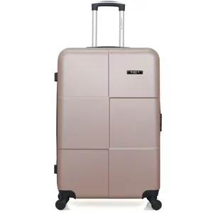 Valise - BLUESTAR - MIAMI - Grand format - 4 roues - 75 cm - Rose doré pas cher