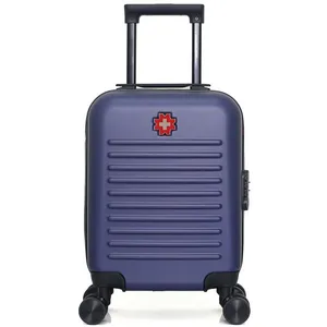 Valise - SWISS KOPPER - WIL - 46 cm - Cabine - 4 roues - Taille XXS - Marine pas cher
