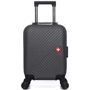 SWISS KOPPER - Valise Cabine XXS SPIEZ 46 cm 4 Roues - noir pas cher