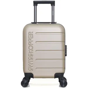 Valise - SWISS KOPPER - AIGLE - 46 cm - Cabine - 4 roues - Taille XXS - Beige pas cher