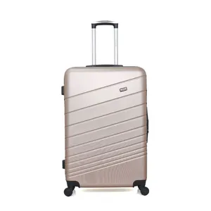 WAVE PARIS - Valise Grand Format ABS TIGRE 4 Roues 75 cm pas cher