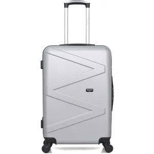 Valise - WAVE PARIS - AMAZONE - Weekend - 4 roues - 65 cm - Gris pas cher