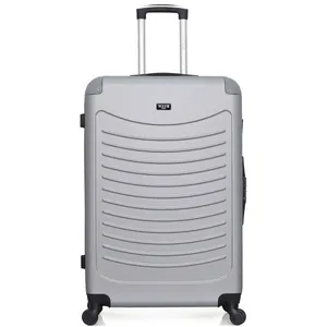 Valise - WAVE PARIS - CONGO - Grand format - 4 roues - 75 cm - Gris pas cher