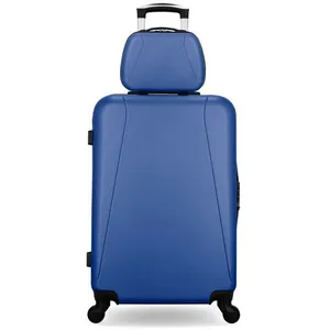HERO - Lot de 2 - Valise weekend et vanity LANZAROTE - bleu pas cher