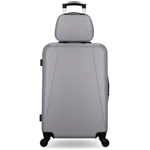 Lot de 2 - Valise weekend et vanity LANZAROTE - gris - HERO pas cher