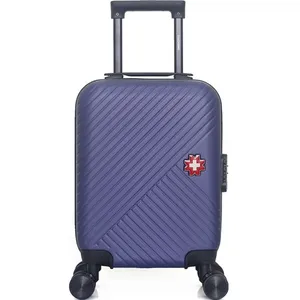 Valise - SWISS KOPPER - SPIEZ - 46 cm - Cabine - 4 roues - Taille XXS - Marine