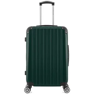 Valise - WAVE PARIS - DENALI - Weekend - 4 roues - 65 cm - Vert foncé pas cher