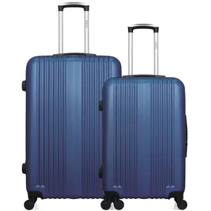 Lot de 2 - Valises grand format et weekend LIPARI - bleu - HERO pas cher