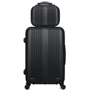 Lot de 2 - Valise weekend et vanity LIPARI - noir - HERO pas cher