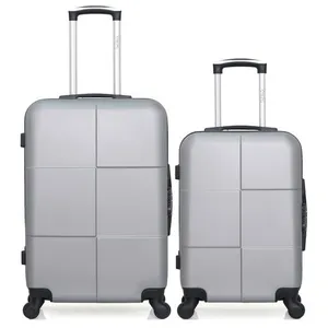 Lot de 2 - Valise weekend et valise cabine CORONADO - gris - HERO pas cher
