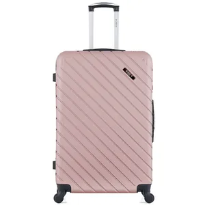 Valise - BLUESTAR - CITE - Grand format - 4 roues - 75 cm - Rose doré pas cher