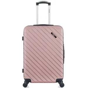 Valise - BLUESTAR - CITE - Weekend - 4 roues - 65 cm - Rose doré pas cher