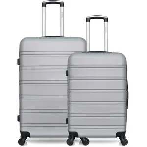 Valises - HERO - Renoso - Lot de 2 - Grand Format - Rigide - Gris pas cher