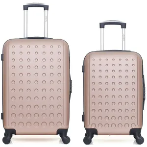 Lot de 2 - Valise weekend et valise cabine TAURUS - rose - HERO pas cher