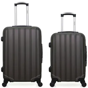 Valises - HERO - HIMALAYA - Lot de 2 - ABS - 4 roulettes - Gris foncé