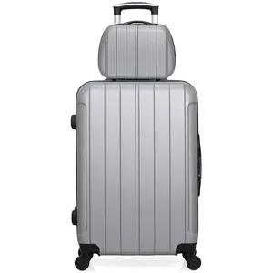 Lot de 2 - Valise weekend et vanity FOGO - gris - HERO pas cher