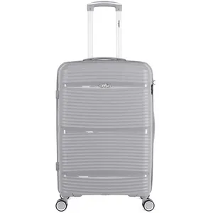 Valise Weekend CENTAURE 4 Roues - gris - OBAGO 65x42x26cm pas cher