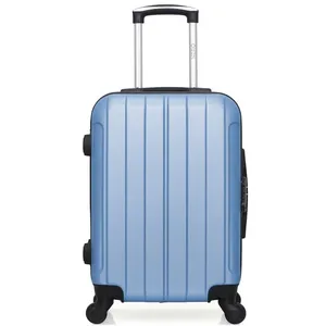 Valise - HERO - FOGO - 55 cm - Cabine - 4 roues - Taille S - Bleu doré pas cher