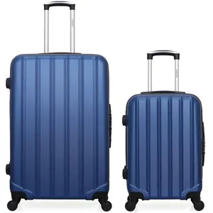 LOT DE 2 - Valises grand format et cabine HIMALAYA - bleu - HERO pas cher