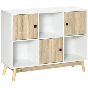 Meuble de Rangement HOMCOM - Buffet de salle à manger et cuisine avec ... pas cher