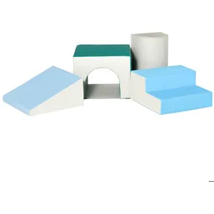 4PCS Module motricité bébé HOMCOM parcours motricité bébé en mousse EP... pas cher