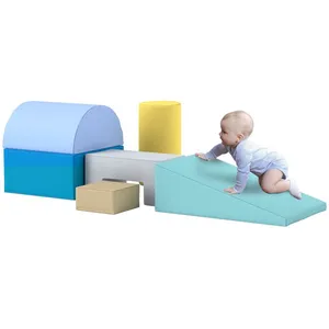 6 blocs de construction en mousse XXL - AIYAPLAY - jeux éducatif - mod... pas cher