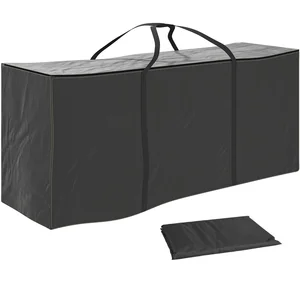 Outsunny opbergtas - 600D Oxford-stof - 175x55x75cm - Zwart pas cher