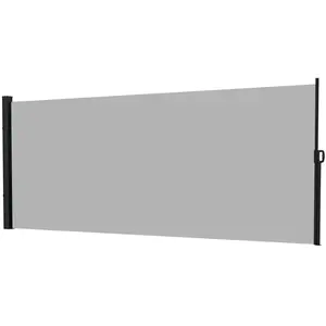 Outsunny Tuinzijluifel - Polyester - 300x180cm - Lichtgrijs pas cher