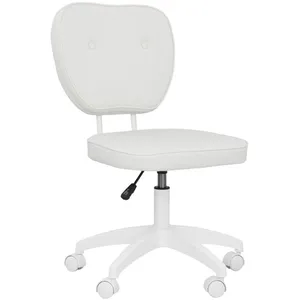 Chaise de bureau - Vinsetto - sans accoudoirs - hauteur réglable - piv... pas cher