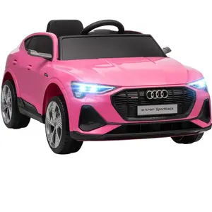 HOMCOM - Voiture Électrique Enfants - PP - 108x60x47cm - Rose pas cher