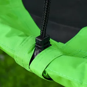 Comparateur de prix : Outsunny - Balançoire Nid d'Oiseau - Oxford - 110x110x170cm - Vert