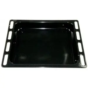 Lèche-frites émaillé pyro 446x364x56 mm pour Four scholtes C00099622 pas cher