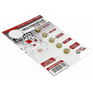 Comparateur de prix : JEU D'INJECTEURS BUTANE UNIVERSEL DIAM. 6MM PAS FIN POUR CUISINIERE D...