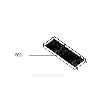 Support complet pour Lave-vaisselle Arthur Martin Electrolux Faure gri...