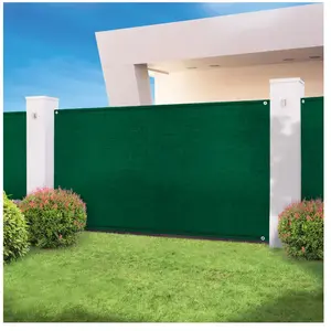 Comparateur de prix : Brise vue haute densité - ID MARKET - 2 x 10 m - Vert - 300 gr/m²