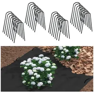 Comparateur de prix : ID MARKET - Lot de 30 agrafes pour toile de paillage 10 CM