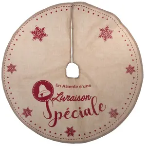 FÉÉRIC LIGHTS AND CHRISTMAS Tapis pour sapin de Noël - Diam. 90 cmVendu parrakuten