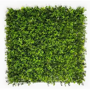 SYNTHAIETIK Lot 5 feuillages artificiels Lierre 5 m2 - panneaux brise-vue balcon grillage pas cher