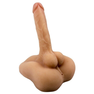 MySexPartner Masturbateur Big Dick Hole Anus et Pénis flexible 18 x 4cm   pas cher