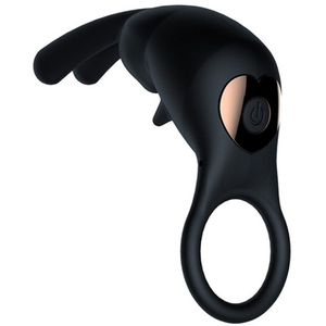 Cockring vibrant Good Rabbit 25mm Noir   pas cher