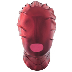 Cagoule avec Ouverture Bouche Rouge pas cher