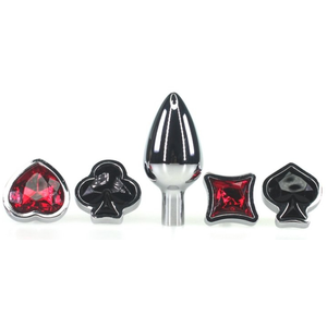 Plug Bijou Poker Up 6 x 2.7cm pas cher